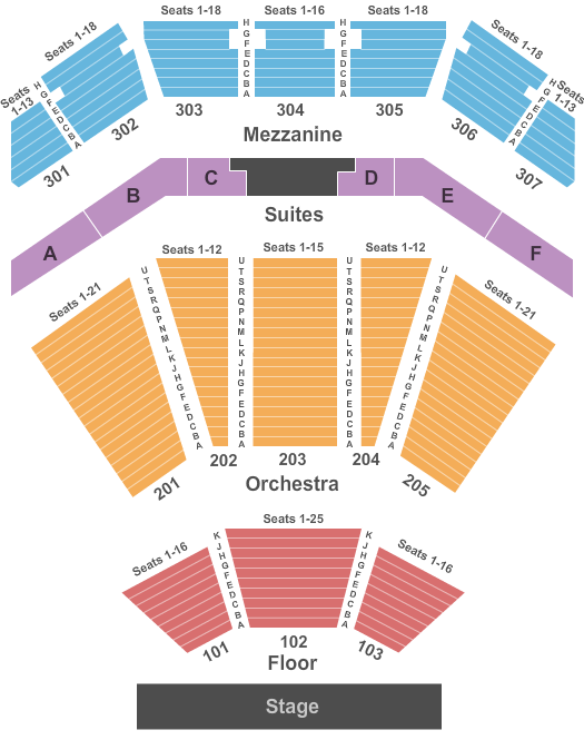 The Venue Jeff Dunham Seating Chart